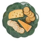 Juliska Le Panier Mystic Knot Basil Charger/Platter