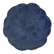 Juliska Le Panier Mystic Knot Denim Charger/Platter - 14"