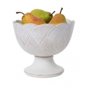 Juliska Le Panier Mystic Knot Whitewash Footed Bowl