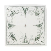 Juliska Country Estate Winter Frolic Evergreen Napkin - Set/4