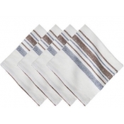 Juliska Danish Stripe Napkin Set/4 - Taupe