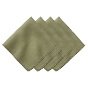 Juliska Berry Scallop Sage Napkin - Set/4