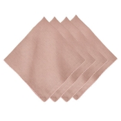 Juliska Berry Scallop Napkin Set/4 - Pink