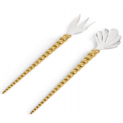 L'Objet Jessica McCormack Shell Gold  2 Piece  Serving Set