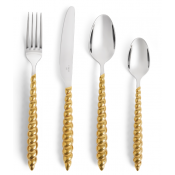 L'Objet Jessica McCormack Shell Gold  4-Piece Setting