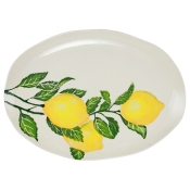 Vietri Limoni Medium Oval Platter - 17"