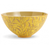 L'Objet Fortuny Orfeo Yellow Medium Bowl - 9"