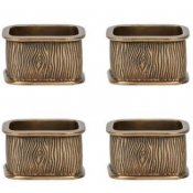 Juliska Blenheim Oak Napkin Ring - Set/4