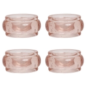 Juliska Provence Napkin Ring Set/4 - Blush