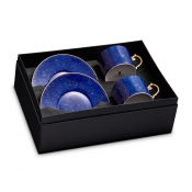 L'Objet Lapis Tea Cup + Saucer Gift Box Set 2