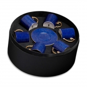 L'Objet Lapis Espresso Cup + Saucer  Gift Box Set 6
