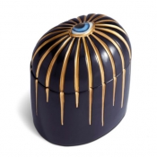 L'Objet Lito Candle Blue+Gold