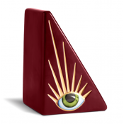 L'Objet Lito Bookend Bordeaux