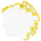 Matouk Aziza Napkin Lemon - 22" Square - Set of 4