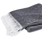 Matouk Pezzo Throw Black