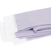 Matouk Pezzo Throw Lilac