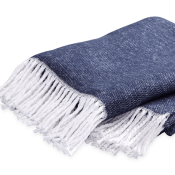 Matouk Pezzo Throw Navy