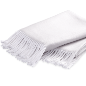 Matouk Pezzo Throw Silver