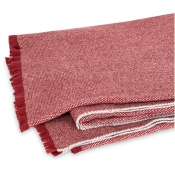 Matouk Agnes Throw - Carnelian