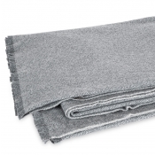 Matouk Agnes Throw - Smoke Grey