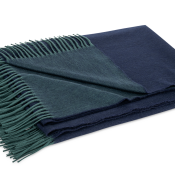 Matouk Paley Throw Jade/Navy