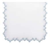 Matouk Wave Table Runner Hazy Blue -16" x 108"