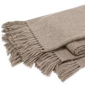 Matouk Lanza Throw Oat
