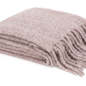 Matouk Poncho Throw Deep Lilac