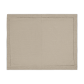Matouk Valentina Hemstitch Placemat Oat - Set 4
