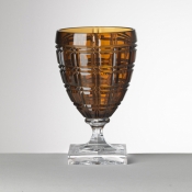 Mario Luca Giusti Winston Water Goblet Amber - Set 6