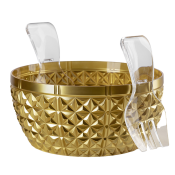 Mario Luca Giusti Churchill Salad Bowl Set - Gold