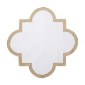 Matouk Mirasol  Champagne Matouk Mirasol Placemat Champagne - 18" Square - Set of 4