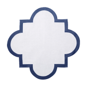 Matouk Mirasol Placemat Navy - 18" Square - Set of 4