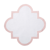Matouk Mirasol Placemat Pink - 18" Square - Set of 4