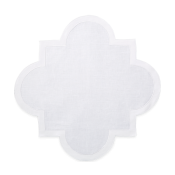 Matouk Mirasol  White Matouk Mirasol Placemat White - 18" Square - Set of 4