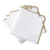 Matouk Mirasol Napkin Champagne - 22" Square - Set 4