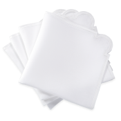 Matouk Mirasol Napkin White - 22" Square - Set 4