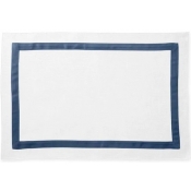 Matouk Lowell Placemat Steel Blue - Set of 4