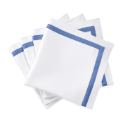 Matouk Lowell Napkin Azure - 22" Square - Set of 4
