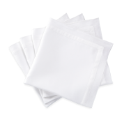 Matouk Lowell Napkin White - 22" Square - Set of 4