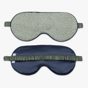 Matouk Jasper Sleep Mask - Green