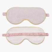Matouk Jasper Sleep Mask - Peony