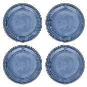 Juliska Berry & Thread Melamine Ocean Dinner Plate - Set / 4