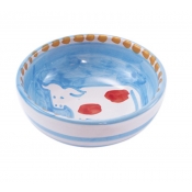 Vietri Campagna Mucca Olive Oil Bowl