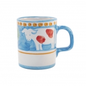 Vietri Campagna Mucca Mug