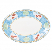 Vietri Campagna Mucca Oval Platter