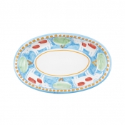 Vietri Campagna Mucca Small Oval Tray