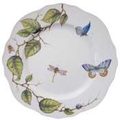 Anna Weatherley Little Birds of The Forest Dinner Plate /Butterflies - 11"