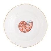 Herend Aquatic Sand Dollar Dessert Plate