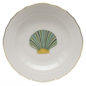 Herend Aquatic Mussel Dessert Plate